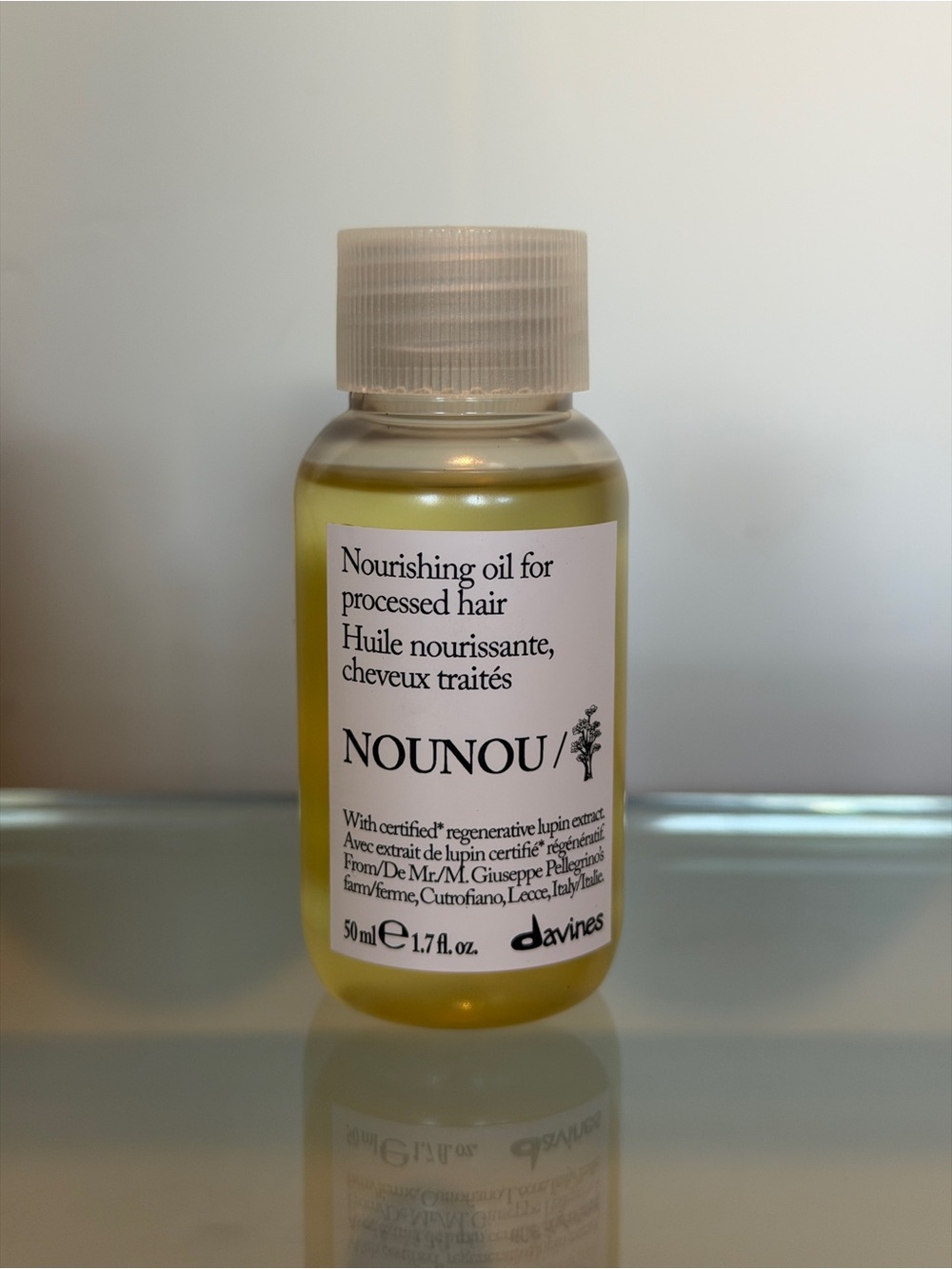 Davines Nounou Nourishing Oil for Processed Hair ESSENTIAL HAIRCARE - New